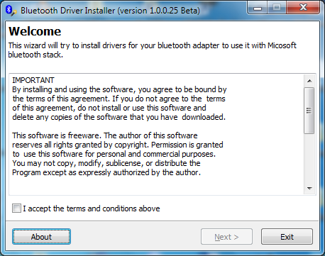 generic bluetooth adapter driver windows 10 64 bit download